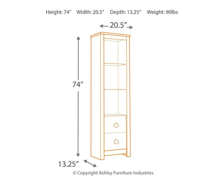 Willowton Whitewash 3-Piece Entertainment Center - Ella Furniture