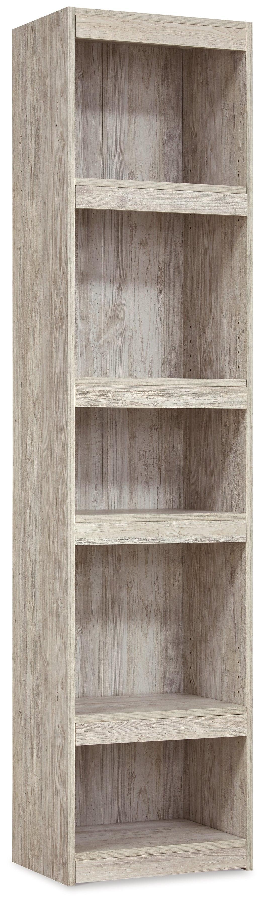 Willowton Whitewash 4-Piece Entertainment Center With Electric Fireplace EW0267W9 - Ella Furniture