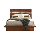 Winslow Smokey Walnut And Coffee Bean Panel Bedroom Set - Ella Furniture