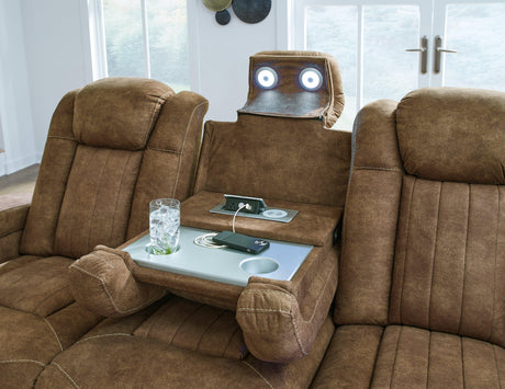Wolfridge Brindle Sofa And Loveseat - Ella Furniture