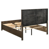 Woodmont Rustic Golden Brown Storage Bedroom Set - Ella Furniture