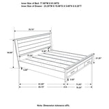 Woodmont Rustic Golden Brown Storage Bedroom Set - Ella Furniture