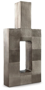 Wrengrove Antique Nickel Finish Vase view 3