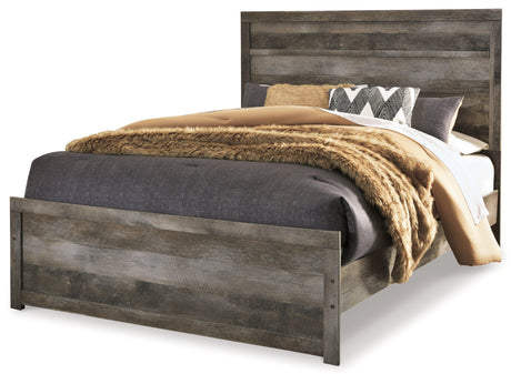 Wynnlow Gray Crossbuck Panel Bedroom Set - Ella Furniture