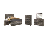 Wynnlow Gray Panel Bedroom Set - Ella Furniture