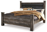 Wynnlow Gray Poster Bedroom Set - Ella Furniture
