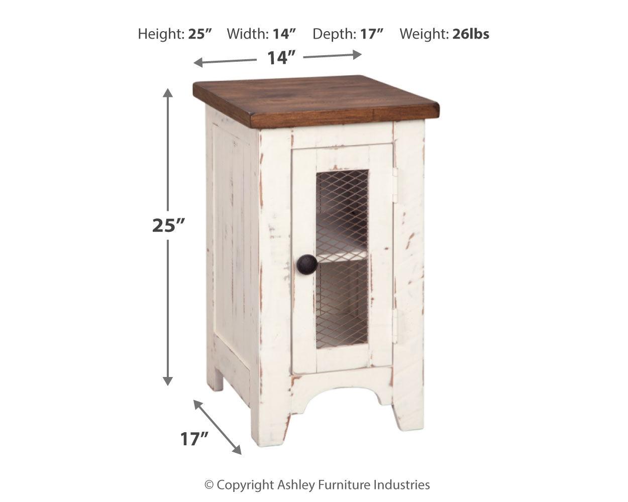 Wystfield White/brown Coffee Table With 1 End Table PKG008786 - T459-20 | T459-7 - Ella Furniture