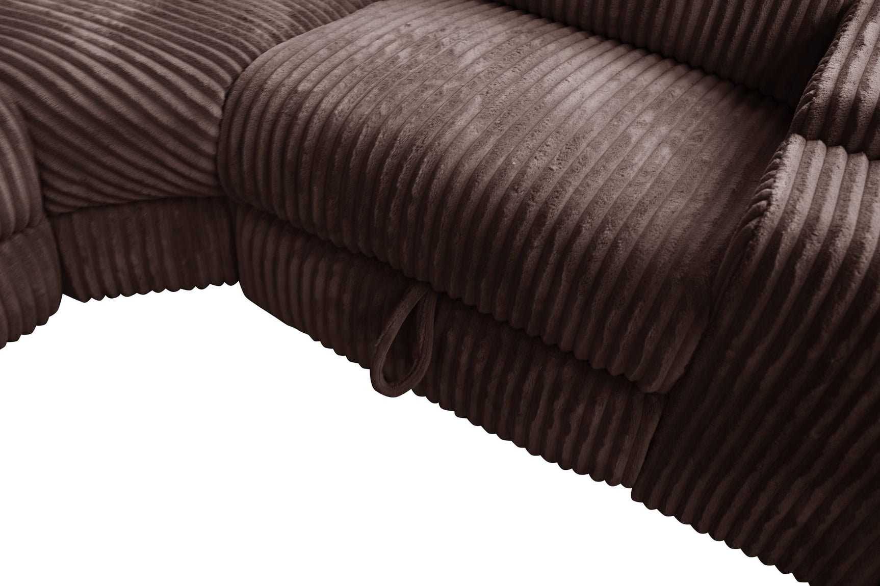 Yash Brown Corduroy Reclining 6-Piece Sectional Sofa view 7