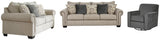 Zarina Jute Sofa, Loveseat And Chair - Ella Furniture