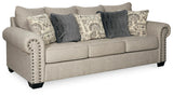 Zarina Jute Sofa, Loveseat And Chair - Ella Furniture