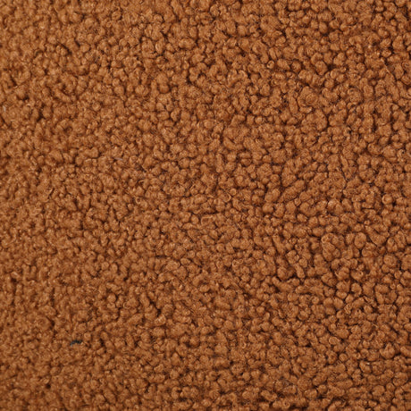 Zonie Boucle Upholstered Barrel Back Accent Chair Orange 903167 - Ella Furniture
