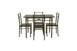 G100033 Walnut Rectangular Dining Room Set - Ella Furniture