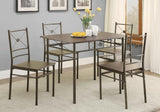 G100033 Walnut Rectangular Dining Room Set - Ella Furniture