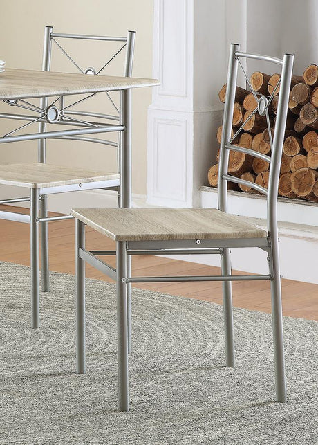 G100035 Taupe Rectangle Dining Room Set - Ella Furniture