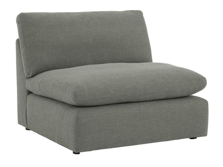 Elyza Gray Modern Contemporary Traditional Sleek Fabric Sectional Oversized, High Quality Sofaloveseat - Ella Furniture