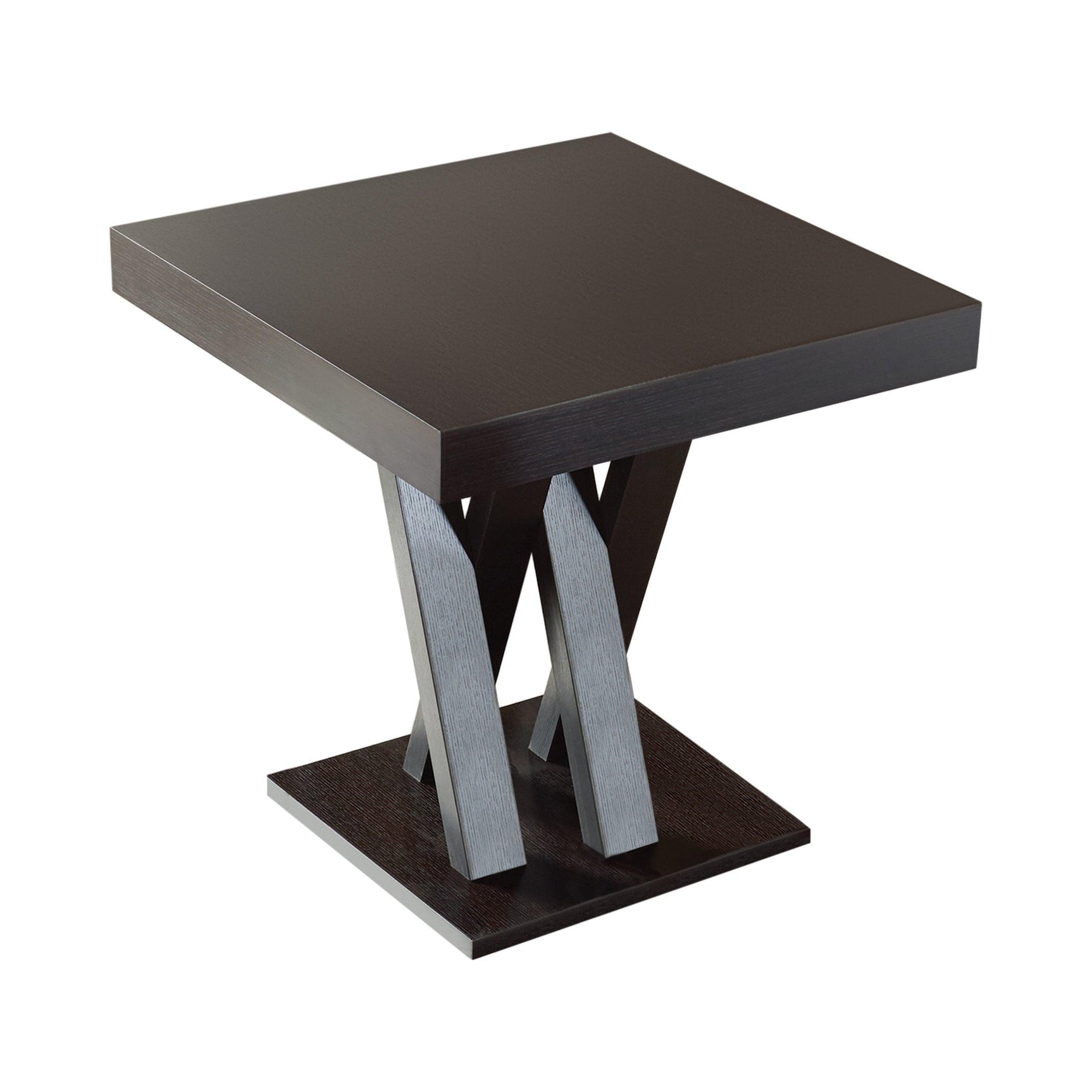 Mulberry Upholstered Counter Height Stools Grey And Cappuccino (Set Of 2) - Ella Furniture