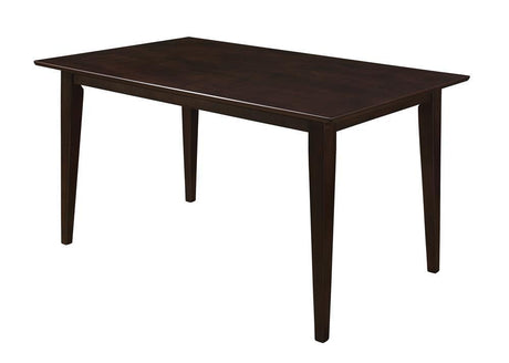 Gabriel Rectangular Dining Table Cappuccino - Ella Furniture