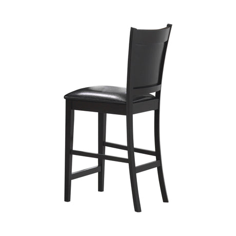 Jaden Square Counter Height Table With Storage Espresso - Ella Furniture