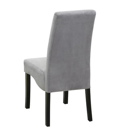 Stanton Upholstered Side Chairs Grey (Set Of 2) - Ella Furniture