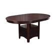 Lavon Dining Table With Storage Espresso - Ella Furniture