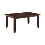 Dalila Rectangular Dining Table Cappuccino - Ella Furniture