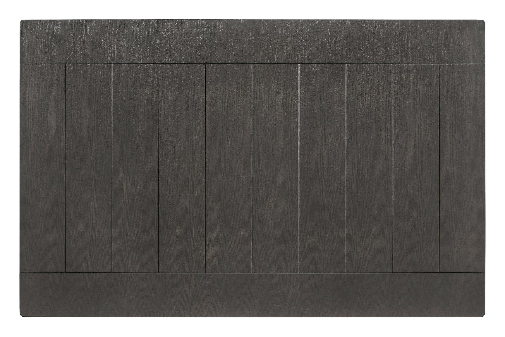 Dalila Rectangular Plank Top Dining Table Dark Grey - Ella Furniture