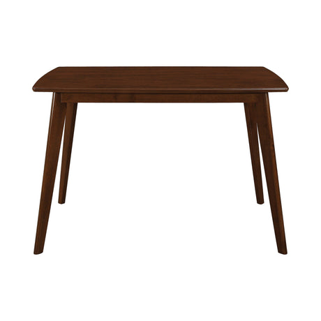 Kersey Brown Rectangular Dining Room Set - Ella Furniture