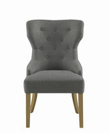 Baney Tufted Upholstered Dining Chair Grey - Ella Furniture