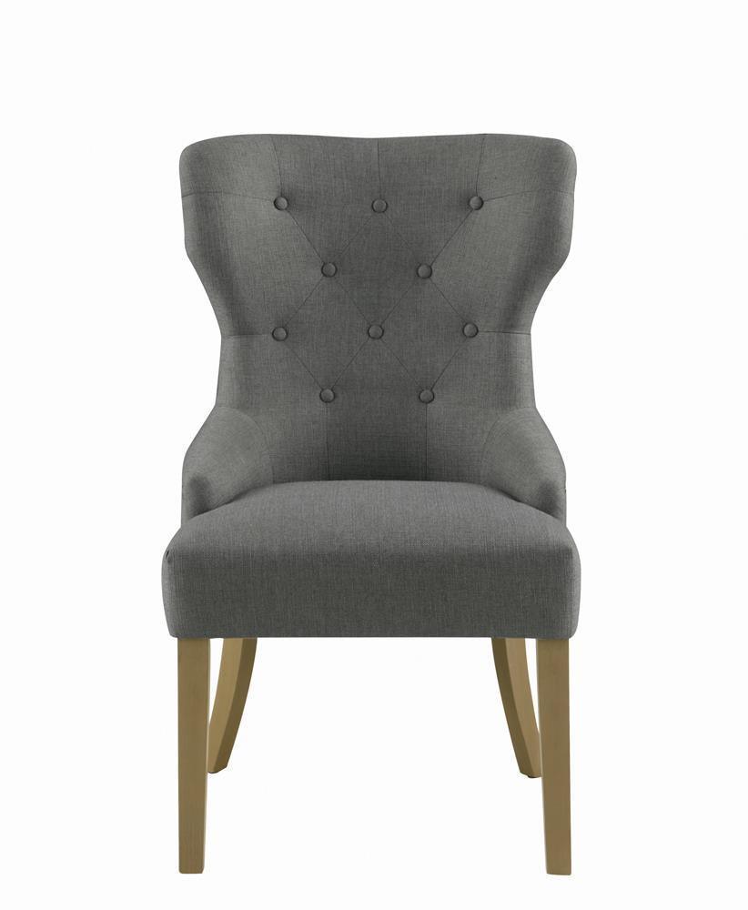 Baney Tufted Upholstered Dining Chair Grey - Ella Furniture
