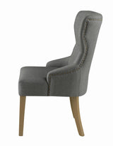 Baney Tufted Upholstered Dining Chair Grey - Ella Furniture