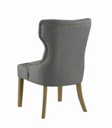 Baney Tufted Upholstered Dining Chair Grey - Ella Furniture