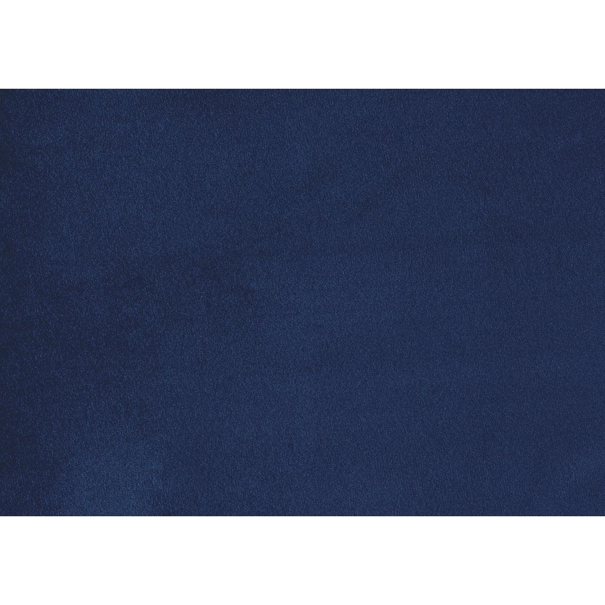 Urielle Navy Blue Traditional Solid Wood And Plywood Velvet Fabric Upholstery Accent Chair - Ella Furniture