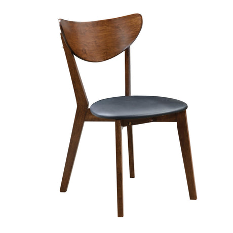 Kersey Dining Table With Angled Legs Chestnut - Ella Furniture
