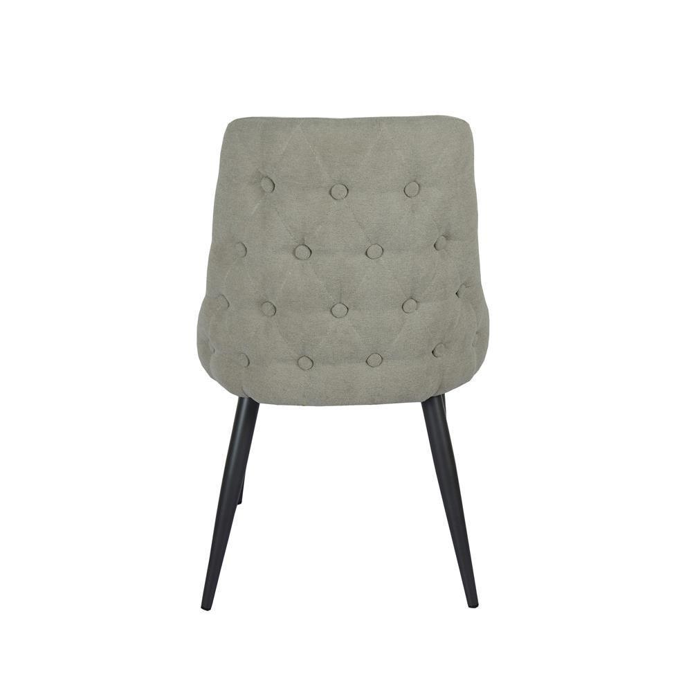 Cosmo Upholstered Curved Back Side Chairs (Set Of 2) - Ella Furniture