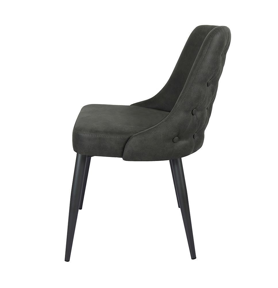 Cosmo Upholstered Curved Back Side Chairs (Set Of 2) 106046 - Ella Furniture