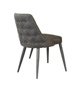 Cosmo Upholstered Curved Back Side Chairs (Set Of 2) 106046 - Ella Furniture