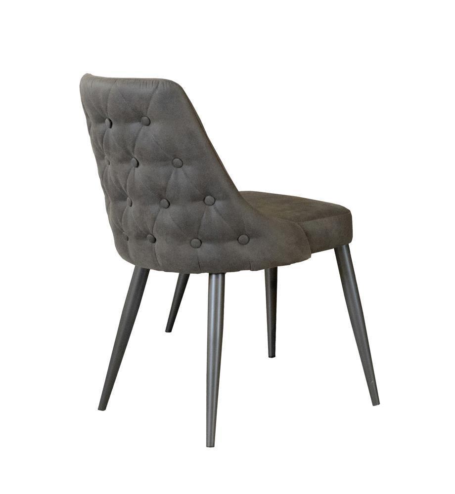 Cosmo Upholstered Curved Back Side Chairs (Set Of 2) 106046 - Ella Furniture