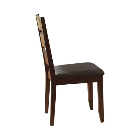 Alston X-shaped Dining Bench Knotty Nutmeg - Ella Furniture