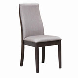 Spring Creek Upholstered Side Chairs Grey (Set Of 2) - Ella Furniture