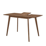 Redbridge Counter Height Table With Butterfly Leaf Natural Walnut - Ella Furniture