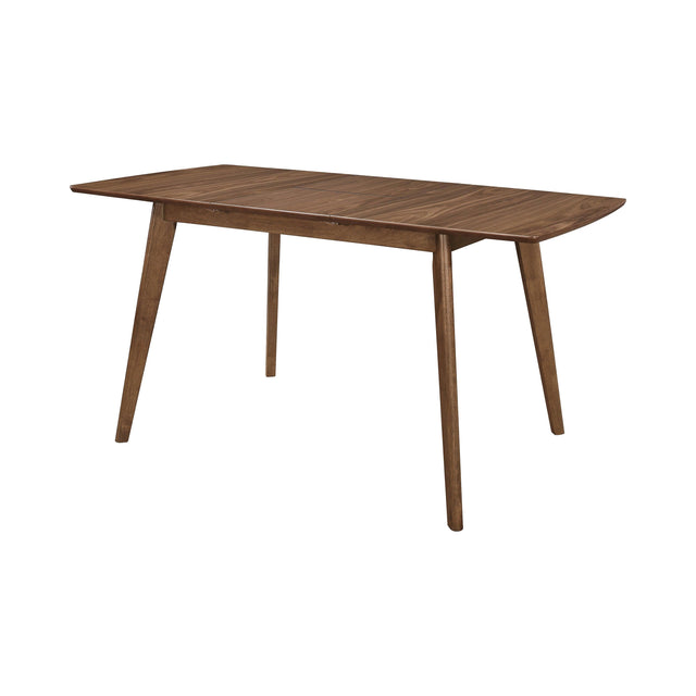 Alfredo Rectangular Dining Table Natural Walnut - Ella Furniture