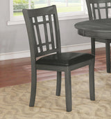 Lavon Medium Grey Storage Oval Dining Room Set - Ella Furniture