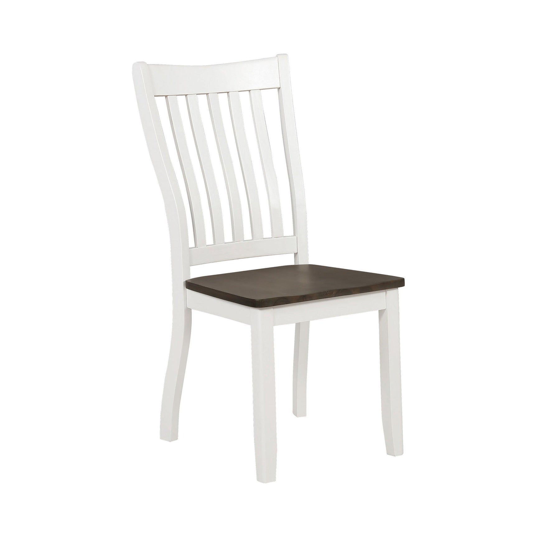 Kingman 4-Drawer Dining Table Espresso And White - Ella Furniture