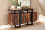 Ditman Server Grey And Black - Ella Furniture