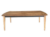 Partridge Wooden Dining Table Natural Sheesham - Ella Furniture