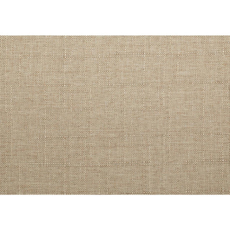 Damala Light Brown Solid Rubber Wood Textured Fabric Polyester Upholstery Accent Chair - Ella Furniture