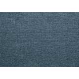 Damala Blue Solid Rubber Wood Textured Fabric Polyester Upholstery Accent Chair - Ella Furniture