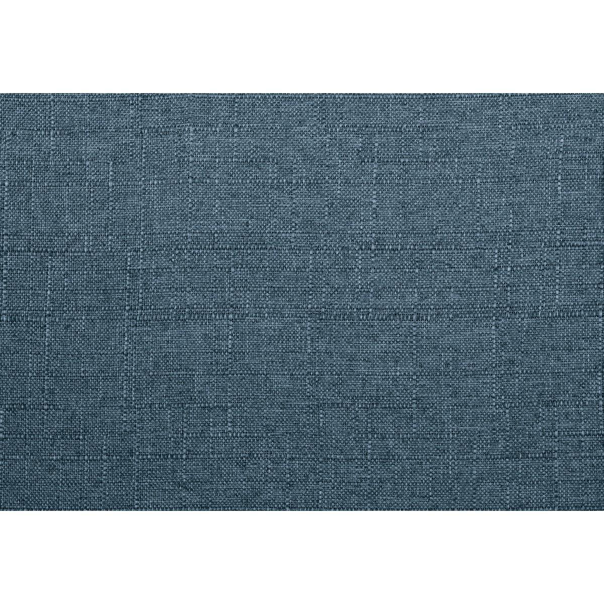 Damala Blue Solid Rubber Wood Textured Fabric Polyester Upholstery Accent Chair - Ella Furniture