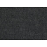 Damala Dark Gray Solid Rubber Wood Textured Fabric Polyester Upholstery Accent Chair - Ella Furniture