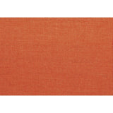 Damala Orange Solid Rubber Wood Textured Fabric Polyester Upholstery Accent Chair - Ella Furniture